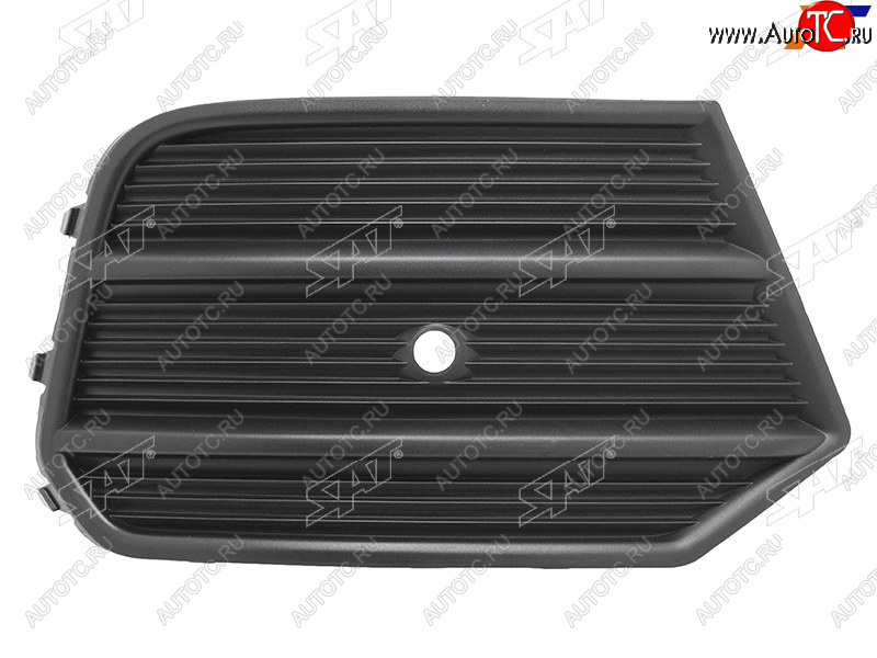 1 499 р. Правая вставка переднего бампера (под сонар) SAT  Audi Q3  8U (2014-2018) рестайлинг  с доставкой в г. Воронеж