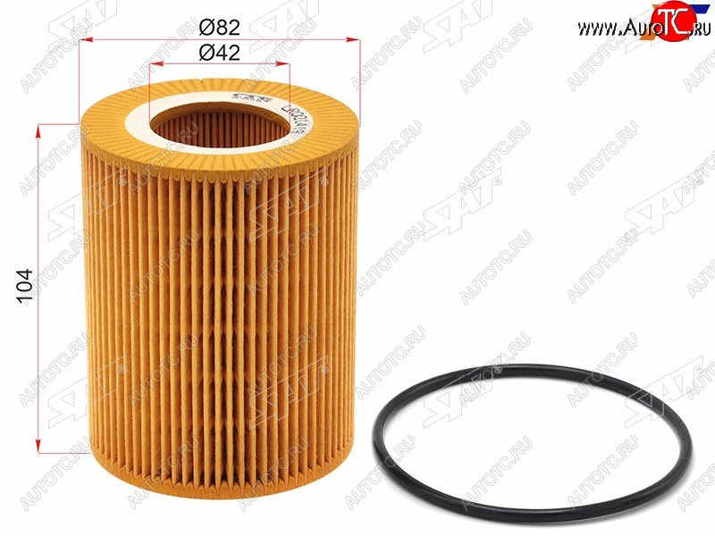 200 р. Фильтр масляный (картридж) SAT  Land Rover Freelander  L359 (2006-2012), Volvo S80 ( AS60 седан,  AS60,AS90, AS95 седан) (2006-2013), Volvo XC60 (2008-2022), Volvo XC70 (2007-2016)  с доставкой в г. Воронеж