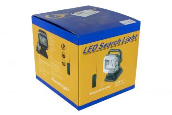 8 029 р. Фара-искатель 12V 50W LED с дистанционным управлением, черный (200х240х200мм) China ch001-bl  с доставкой в г. Воронеж. Увеличить фотографию 6