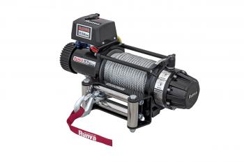 82 839 р. Лебёдка автомобильная электрическая 12V Runva 12500 lbs 5670 кг MAX влагозащищенная, стальной трос RUNVA ewb12500maxs  с доставкой в г. Воронеж. Увеличить фотографию 12
