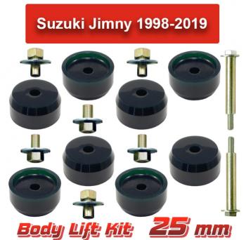10 399 р. Лифт кузова Suzuki Jimny 25 мм лайт 1998-2019 г.в. Tuning4WD ktby-2577  с доставкой в г. Воронеж. Увеличить фотографию 1