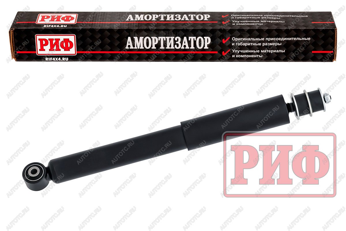 4 419 р. Амортизатор РИФ задний Ssang Yong Kyron штатный OEM 4530109505 РИФ sag332sl  с доставкой в г. Воронеж
