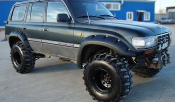 21 449 р. Расширители колёсных арок Toyota Land Cruiser 80 (130 мм) Fenders tlc-82  с доставкой в г. Воронеж. Увеличить фотографию 1