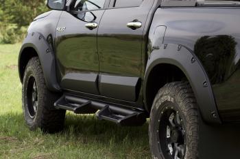 25 999 р. Расширители колёсных арок Toyota Hilux (2015-2018) 50 мм Русская Артель rt-060302  с доставкой в г. Воронеж. Увеличить фотографию 1