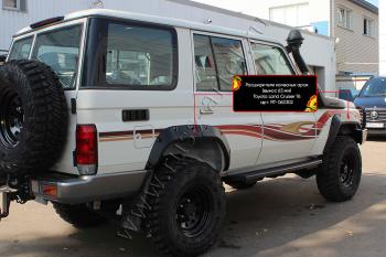 19 719 р. Расширители колесных арок Toyota Land Cruiser 76 2007- (вынос 65 мм) Русская Артель rt-063302  с доставкой в г. Воронеж. Увеличить фотографию 2