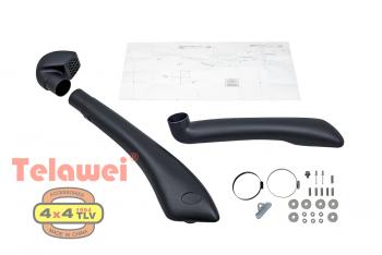 6 069 р. Шноркель Telawei для Toyota Hilux 2015+ 2.8TD (Black Onyx) Telawei 011sat0187d  с доставкой в г. Воронеж. Увеличить фотографию 4