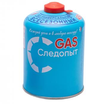 599 р. Баллон газовый резьбовой СЛЕДОПЫТ 450 гр., всесезонный СЛЕДОПЫТ pf-fg-450r  с доставкой в г. Воронеж. Увеличить фотографию 1