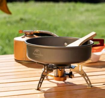 2 599 р. Горелка газовая Naturehike портативная 3кВт Naturehike nh21rj009-sl  с доставкой в г. Воронеж. Увеличить фотографию 3