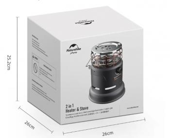 7 649 р. Обогреватель газовый Naturehike многофункциональный, 2,7 кВт Naturehike nh20rj008-bl  с доставкой в г. Воронеж. Увеличить фотографию 11