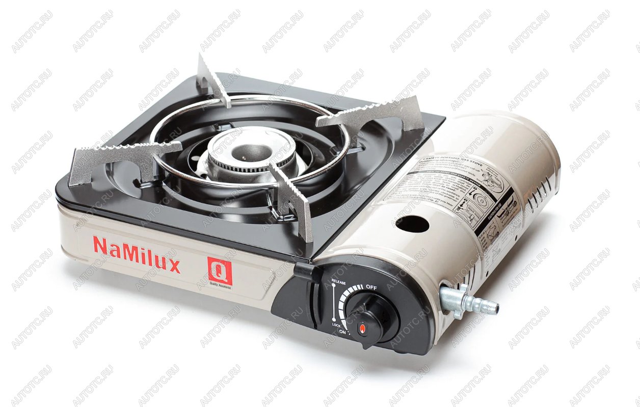 2 459 р. Плита газовая NaMilux NA-P3315PF (161PF2W) (с переходником) NaMilux na-p3315pf  с доставкой в г. Воронеж