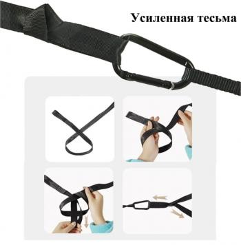 2 169 р. Гамак Naturehike, без планок,туристический, нейлон, синий Naturehike nh17d012-c-sbu  с доставкой в г. Воронеж. Увеличить фотографию 3