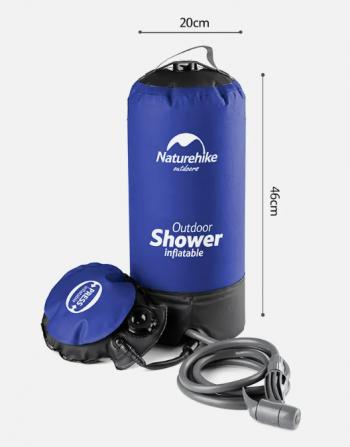 4 219 р. Душ кемпинговый Naturehike с ножным насосом Naturehike nh17l101-d-b  с доставкой в г. Воронеж. Увеличить фотографию 2