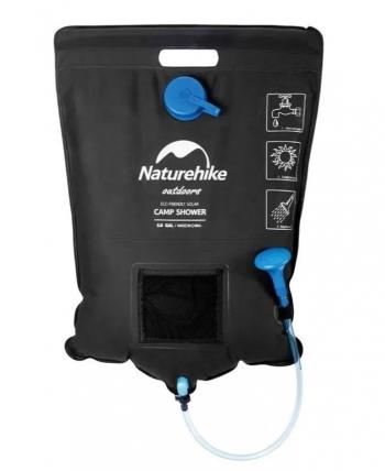 2 689 р. Душ кемпинговый Naturehike переносной, 20 л, ПВХ Naturehike nh21sj032-b  с доставкой в г. Воронеж. Увеличить фотографию 1