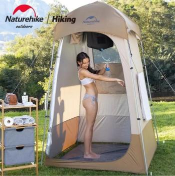 2 689 р. Душ кемпинговый Naturehike переносной, 20 л, ПВХ Naturehike nh21sj032-b  с доставкой в г. Воронеж. Увеличить фотографию 5
