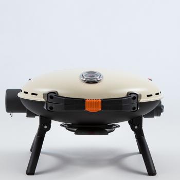 40 899 р. Гриль газовый O-GRILL 500MT bicolor черный-кремовый, с термометром (в комплекте адаптер тип А) O-GRILL 500mt_cream  с доставкой в г. Воронеж. Увеличить фотографию 4
