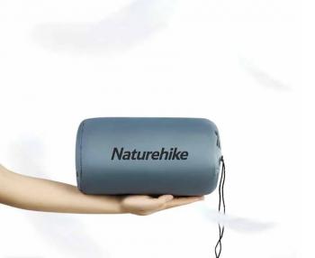 5 089 р. Коврик самонадувающийся Naturehike, 185x55x3,5 см, овальный, синий Naturehike cnk2300dz013-mbl  с доставкой в г. Воронеж. Увеличить фотографию 2