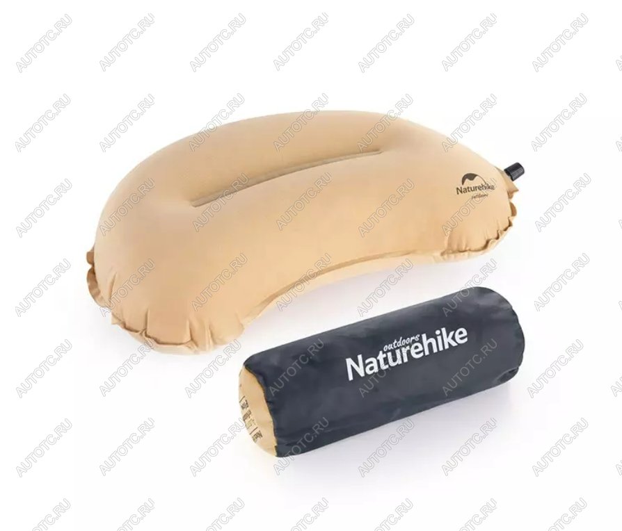 1 399 р. Подушка самонадувающаяся Naturehike 45х30х11 см, (Хаки) Naturehike nh20zt006-kh  с доставкой в г. Воронеж