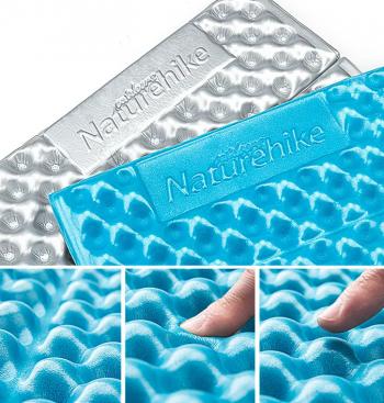 3 069 р. Коврик туристический Naturehike 187х56х2,5 см. IXPE, голубой Naturehike nh20fcd07-bl  с доставкой в г. Воронеж. Увеличить фотографию 5