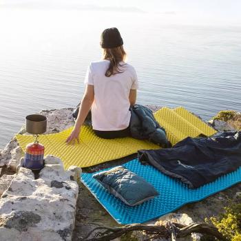 3 069 р. Коврик туристический Naturehike 187х56х2,5 см. IXPE, голубой Naturehike nh20fcd07-bl  с доставкой в г. Воронеж. Увеличить фотографию 3