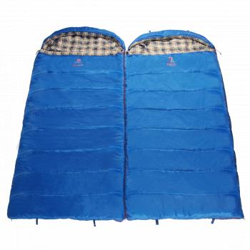 4 749 р. Мешок спальный BTrace Duvet (Левый, СерыйСиний), (ТК: 0C) BTrace s0569  с доставкой в г. Воронеж. Увеличить фотографию 5
