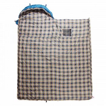 4 749 р. Мешок спальный BTrace Duvet (Левый, СерыйСиний), (ТК: 0C) BTrace s0569  с доставкой в г. Воронеж. Увеличить фотографию 4