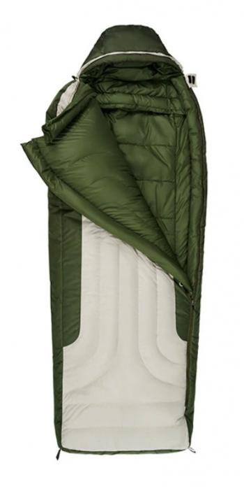 49 549 р. Мешок спальный Naturehike XR1500, 226х85 см, (правый) (ТК: -25C), бежево-зелёный Naturehike cnh22sd007-xr1500dgr  с доставкой в г. Воронеж. Увеличить фотографию 2