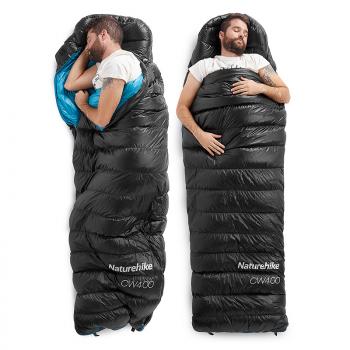 21 949 р. Мешок спальный Naturehike Ultralight CW400 L , 220х85 см, (правый) (ТК: +5C), черный Naturehike nh18c400-d-bll  с доставкой в г. Воронеж. Увеличить фотографию 6