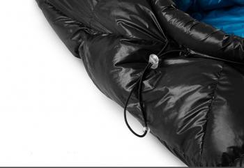 12 999 р. Мешок спальный Naturehike Ultralight CWZ400 L, 220х85 см, (правый) (ТК: +7C), черный Naturehike nh19w400-z-bll  с доставкой в г. Воронеж. Увеличить фотографию 6