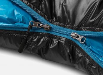 12 999 р. Мешок спальный Naturehike Ultralight CWZ400 L, 220х85 см, (правый) (ТК: +7C), черный Naturehike nh19w400-z-bll  с доставкой в г. Воронеж. Увеличить фотографию 5