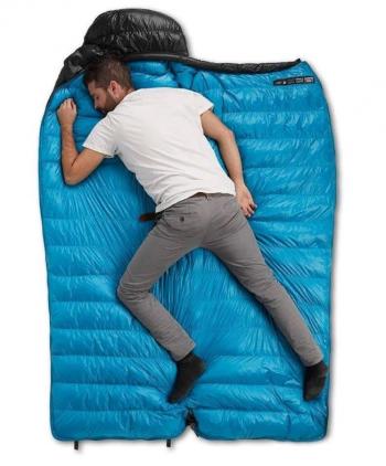 12 999 р. Мешок спальный Naturehike Ultralight CWZ400 L, 220х85 см, (правый) (ТК: +7C), черный Naturehike nh19w400-z-bll  с доставкой в г. Воронеж. Увеличить фотографию 3