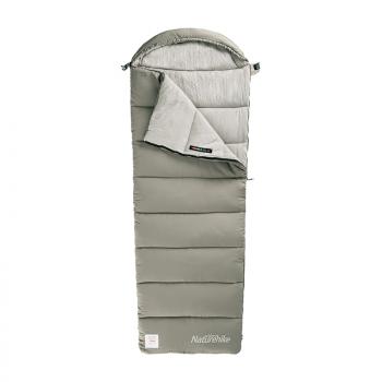 5 229 р. Мешок спальный Naturehike Envelope M400, (190+30)х80 см, (левый) (ТК: +1C), зеленый Naturehike nh20msd02-grm400-l  с доставкой в г. Воронеж. Увеличить фотографию 1