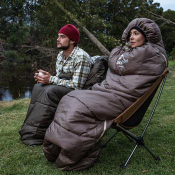 3 609 р. Мешок спальный Naturehike U250, (190х30)х75 см, (левый) (ТК: +6C), голубой Naturehike nh20msd07-blu250-l  с доставкой в г. Воронеж. Увеличить фотографию 9