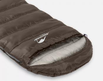 5 219 р. Мешок спальный Naturehike U250S, (190х30)х75 см, (левый) (ТК: 0C), коричневый Naturehike nh20msd07-gre250s-l  с доставкой в г. Воронеж. Увеличить фотографию 5