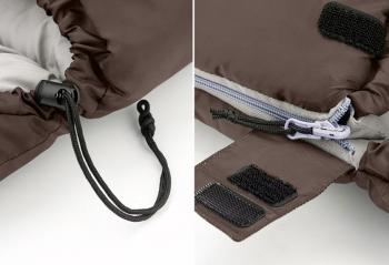 4 269 р. Мешок спальный Naturehike U350, (190х30)х75 см, (левый) (ТК: +1C), коричневый Naturehike nh20msd07-gu350-l  с доставкой в г. Воронеж. Увеличить фотографию 4