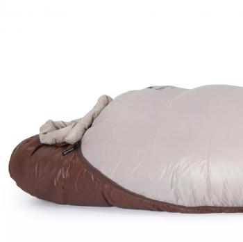 12 329 р. Мешок спальный Naturehike SnowBird, 190х75 см, M (350G), (правый) (ТК: +7C), серыйкоричневый Naturehike nh20yd001-sbr350  с доставкой в г. Воронеж. Увеличить фотографию 4