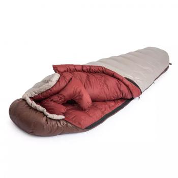 13 729 р. Мешок спальный Naturehike SnowBird, 220х85 см, XL (420G), (правый) (ТК: +7C), серыйкоричневый Naturehike nh20yd001-sbr420  с доставкой в г. Воронеж. Увеличить фотографию 2