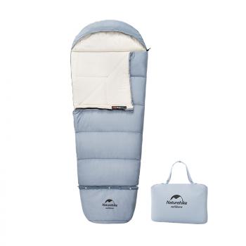6 339 р. Мешок спальный Naturehike Compact C180, 190х75 см, (правый) (ТК: +12C), Синий Naturehike nh21msd01-c180bl  с доставкой в г. Воронеж. Увеличить фотографию 1