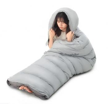 19 129 р. Мешок спальный Naturehike RM80, 220х80 см, (правый) (ТК: -2C), серый Naturehike nh22yd003-rm80ltg-l  с доставкой в г. Воронеж. Увеличить фотографию 4