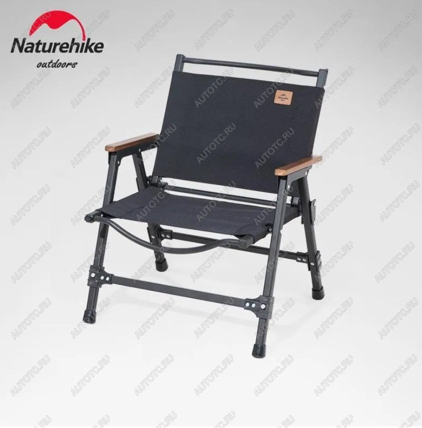 8 999 р. Кресло туристическое Naturehike, складное черное, нагрузка до 120 кг Naturehike nh21jj002-bl  с доставкой в г. Воронеж