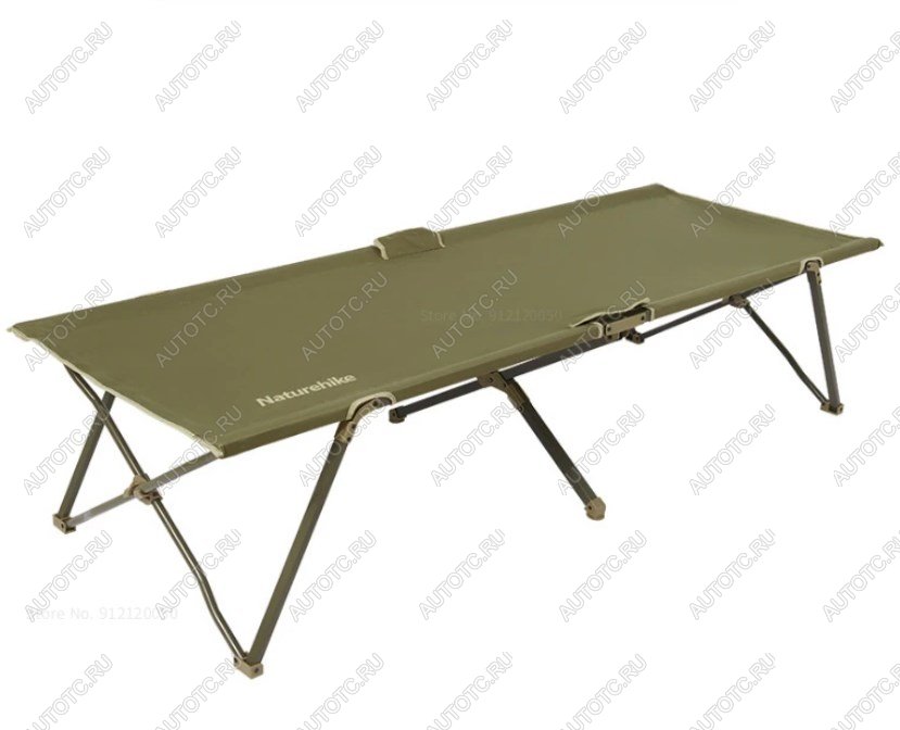 8 249 р. Раскладушка Naturehike XJC14, 205х73х49 см, до 120 кг, зеленая Naturehike cnh22ju033-regr  с доставкой в г. Воронеж