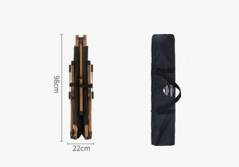 9 599 р. Раскладушка Naturehike XJC03 196х64х43 см, до 150 кг, хаки Naturehike nh19x003-c-khwg  с доставкой в г. Воронеж. Увеличить фотографию 3