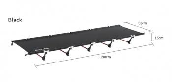 9 299 р. Раскладушка Naturehike XJC05, 190х65х15cm, до 150 кг, хаки Naturehike nh20jj001-kh  с доставкой в г. Воронеж. Увеличить фотографию 2