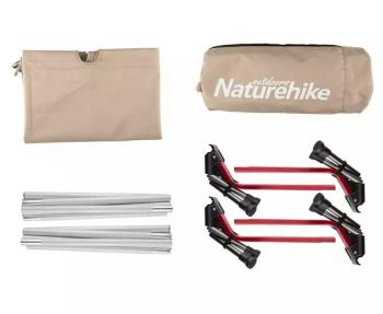 13 949 р. Раскладушка Naturehike XJC07, 190х65х20 см, до 120 кг, хаки Naturehike nh20jj021-kh  с доставкой в г. Воронеж. Увеличить фотографию 3