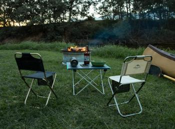 4 199 р. Стол туристический Naturehike складной, 68х46х40,5 см, серый Naturehike nh19z008-z-g  с доставкой в г. Воронеж. Увеличить фотографию 9