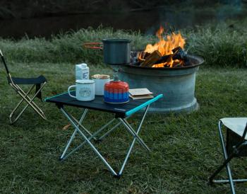 4 199 р. Стол туристический Naturehike складной, 68х46х40,5 см, серый Naturehike nh19z008-z-g  с доставкой в г. Воронеж. Увеличить фотографию 7