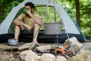 2 249 р. Тренога Naturehike для котелка Naturehike nh17s00s-g-sl  с доставкой в г. Воронеж. Увеличить фотографию 5