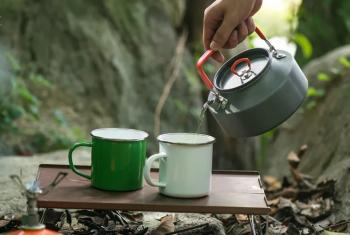 1 699 р. Чайник походный Naturehike 1.1 л. Naturehike nh17c020-h-g.110  с доставкой в г. Воронеж. Увеличить фотографию 7