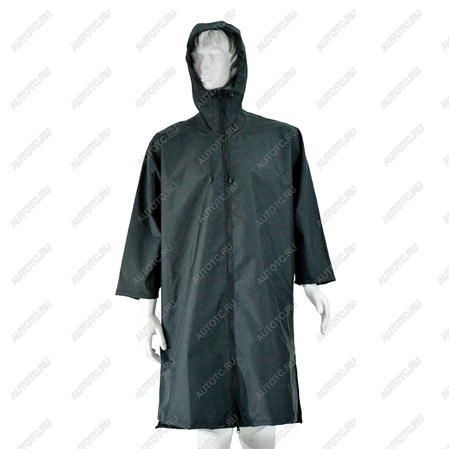 6 389 р. Дождевик-пончо BTrace Rain Zipper 46-50 (Черный) BTrace v0631-m-b  с доставкой в г. Воронеж
