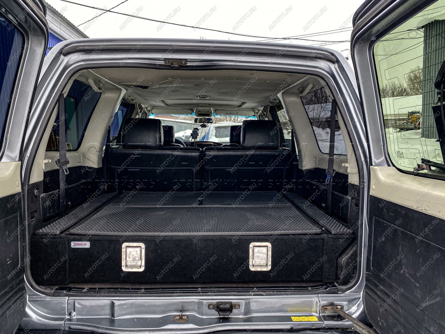 34 999 р. Органайзер в багажник для Nissan Patrol Y61 "Премиум" Стюард нп61прем  с доставкой в г. Воронеж