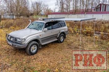 31 999 р. Маркиза автомобильная РИФ 2,5х2,5 м полуавтомат (винил) темно-серая РИФ rif5306-2525v  с доставкой в г. Воронеж. Увеличить фотографию 30